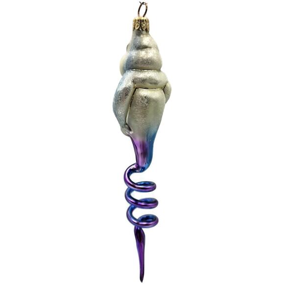Christopher Radko Ghost Spirit Swirl Halloween Christmas Tree Ornament 99-070-0 - Picture 11 of 12